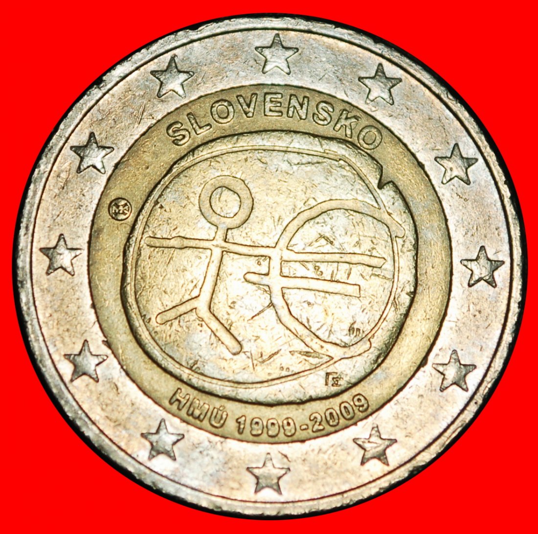 Ⰿ MONETARY UNION GREECE: SLOVAKIA ★ 2 EUROS 1999-2009 I r2!★LOW START! ★ NO RESERVE!   