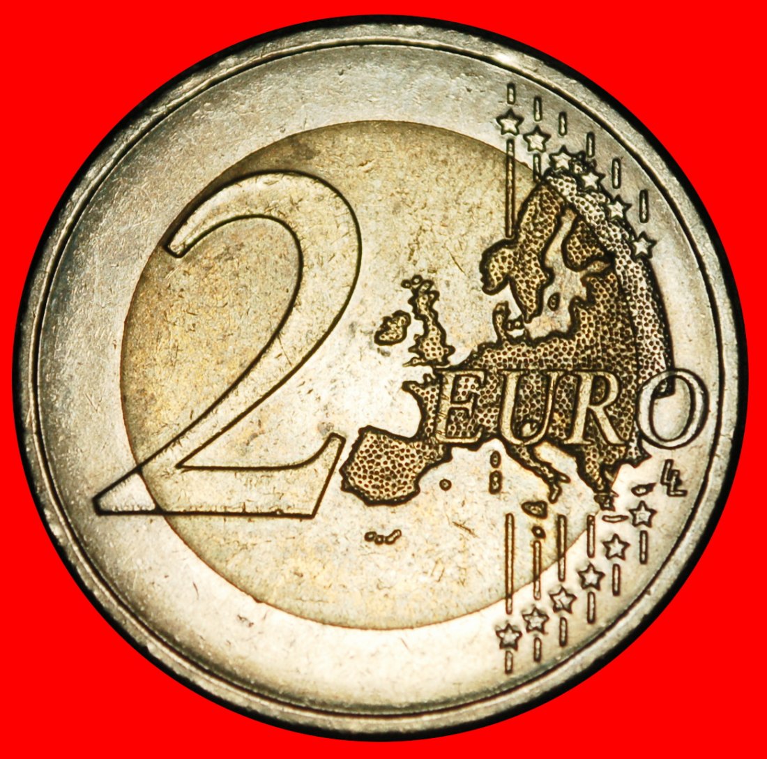  Ⰿ FLAG GREECE: FRANCE ★ 2 EUROS 1985-2015 I r1! NON-PHALLIC TYPE 2007-2025!★LOW START! ★ NO RESERVE!   