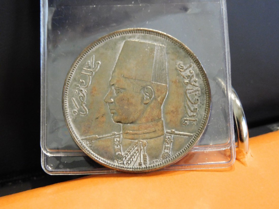  EGYPT 20 QIRSH [PIASTRES] 1939.GRADE-PLEASE SEE PHOTOS.   