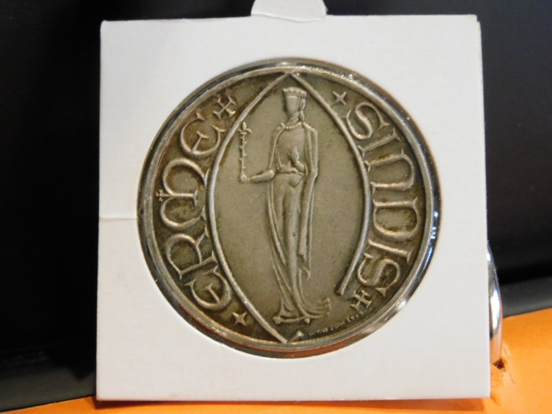  LUXEMBURG 5 FRANCS 1963 [MEDAL ISSUE] ERMESINDE.GRADE-PLEASE SEE PHOTOS.   