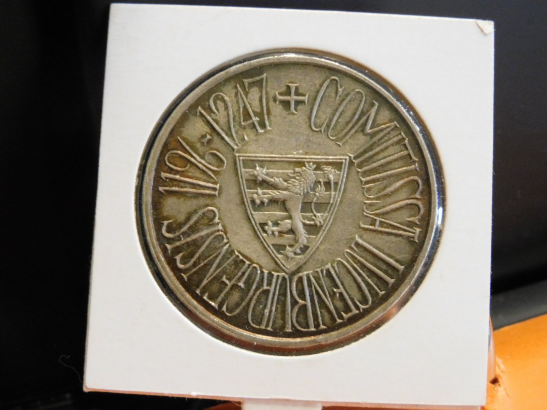  LUXEMBURG 5 FRANCS 1963 [MEDAL ISSUE] ERMESINDE.GRADE-PLEASE SEE PHOTOS.   