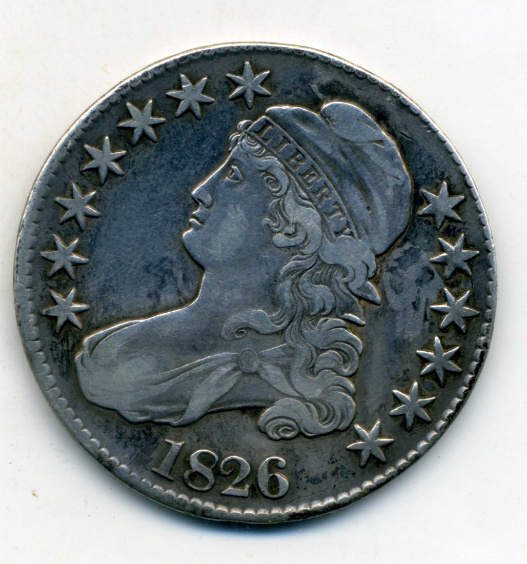  Capped Bust Half Dollar 1826   