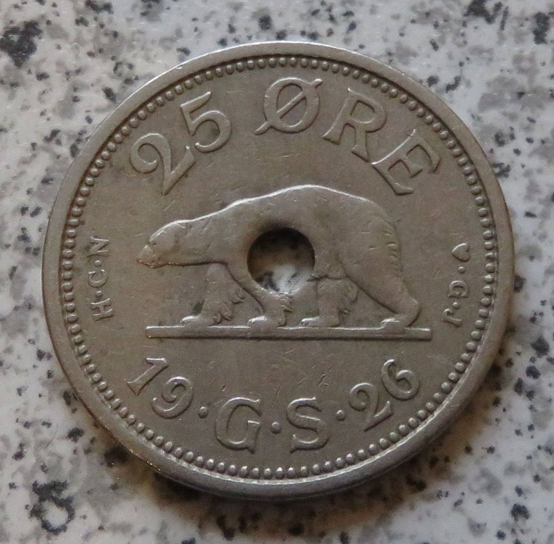  Grönland 25 Öre 1926   