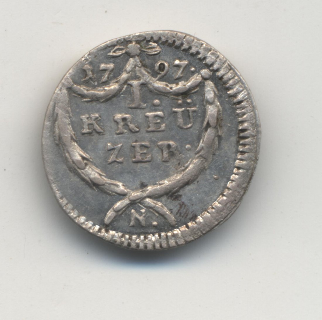  Nürnberg 1 Kreuzer 1797 Frieden von Campoformio   