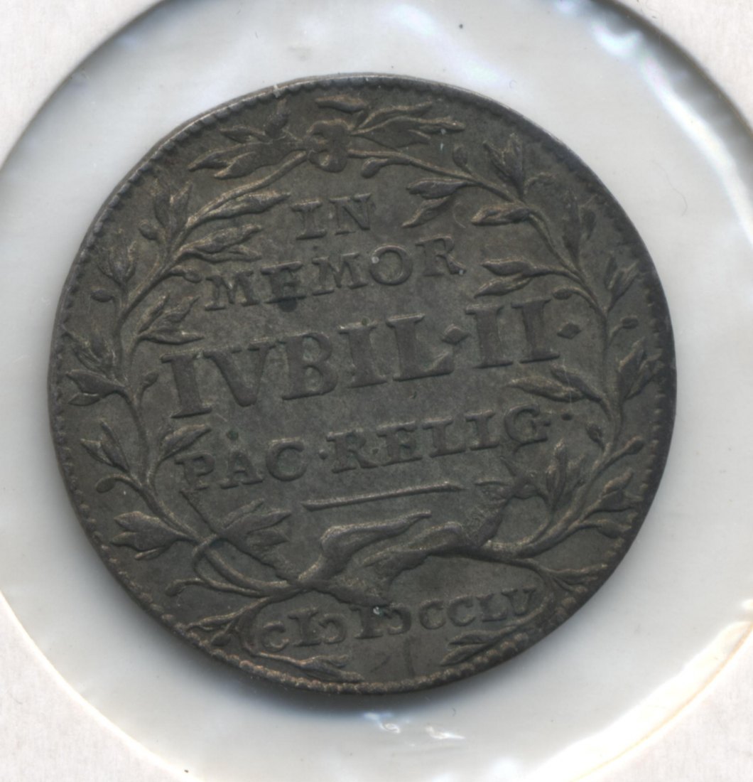  Sachsen Gotha Altenburg 1 Groschen 1755 200 Jahre Religionsfrieden   