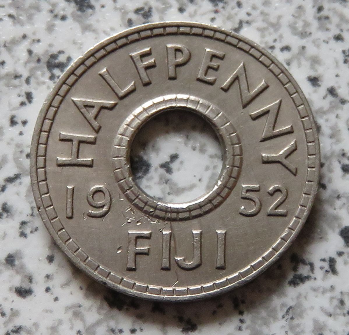  Fiji half Penny 1952   