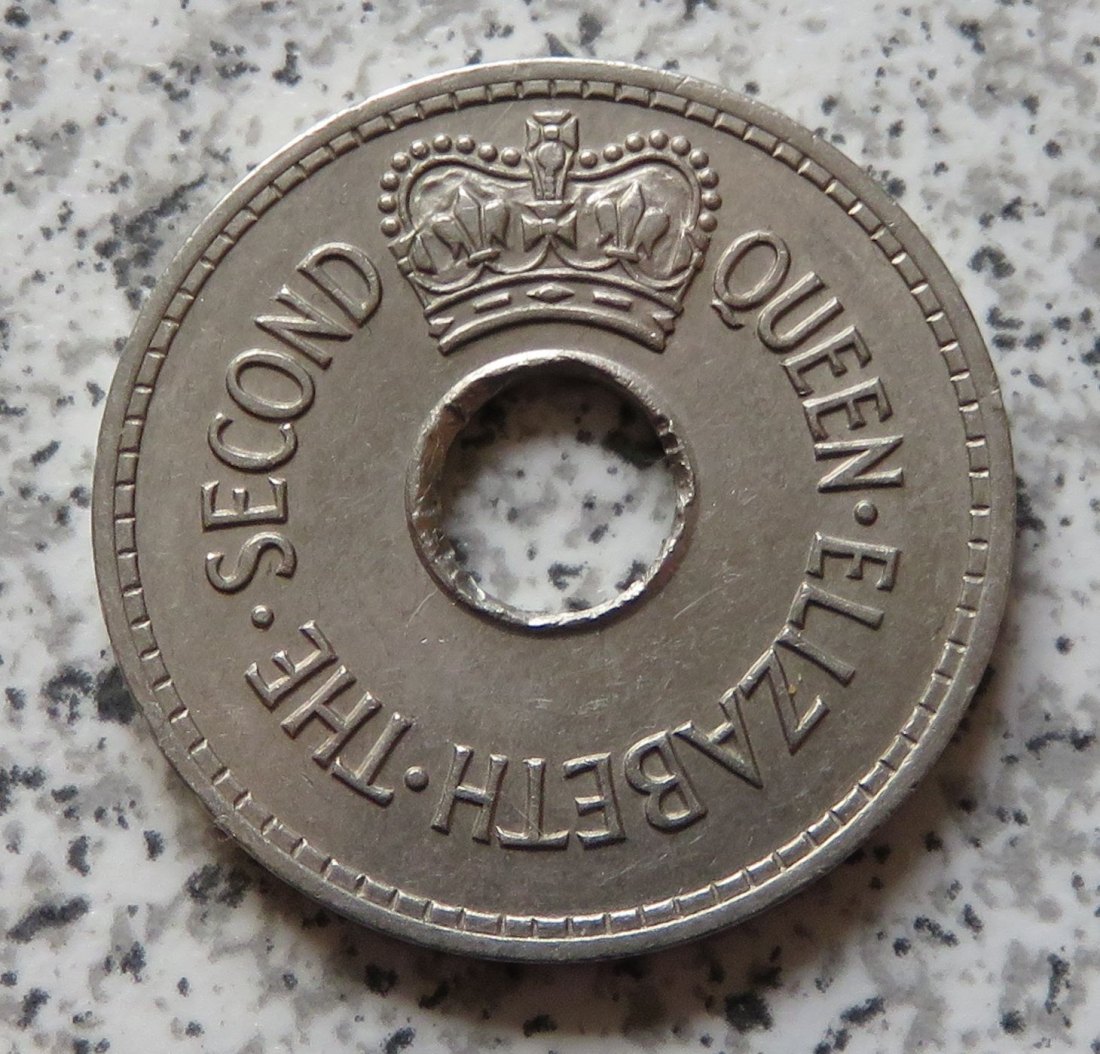  Fiji 1 Penny 1965   