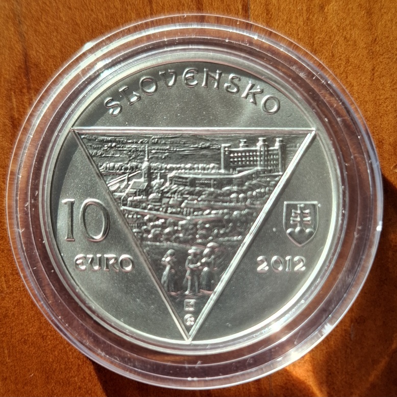  Slowakei 10 Euro Silber 2012 bu Rabbiner Chatam Sofer geb. Moses Schreiber   