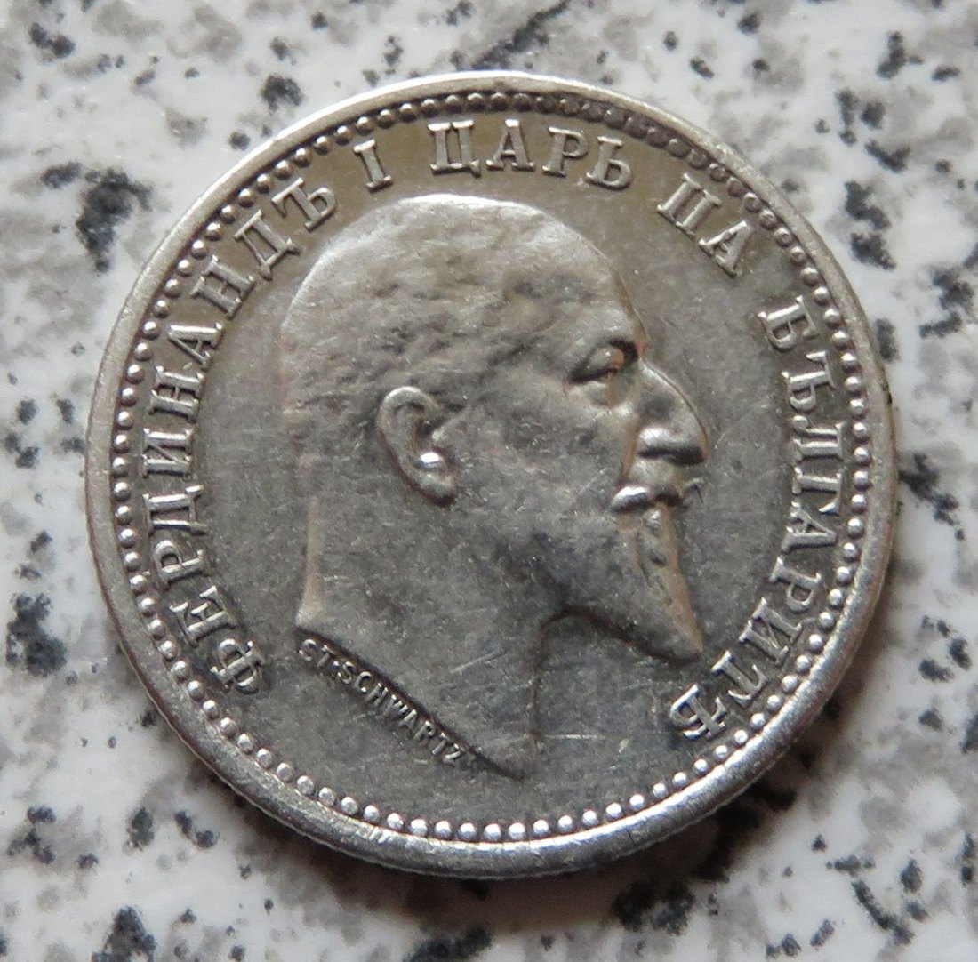  Bulgarien 50 Stotinki 1910   