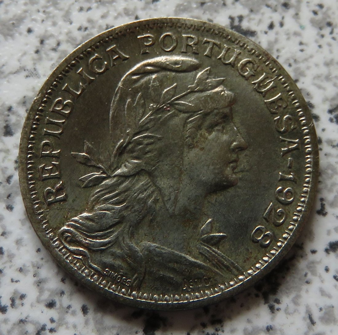  Portugal 50 Centavos 1928   