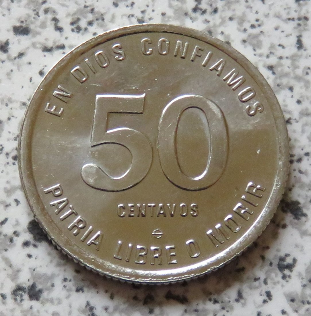  Nicaragua 50 Centavos 1983   