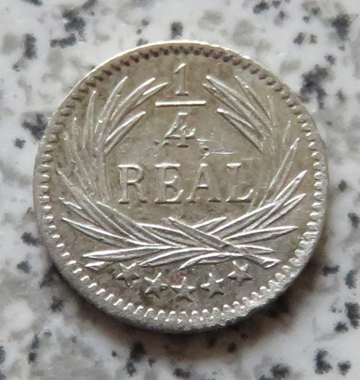  Guatemala 1/4 Real 1894   