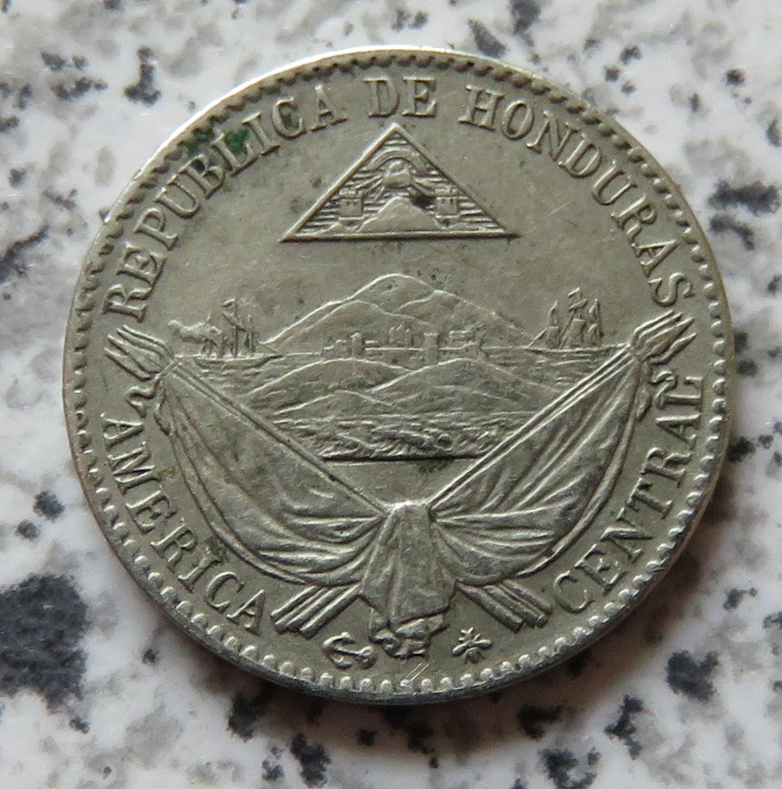  Honduras 1/8 Real 1870 A   