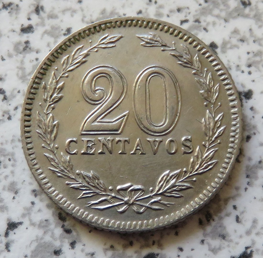  Argentinien 20 Centavos 1912   