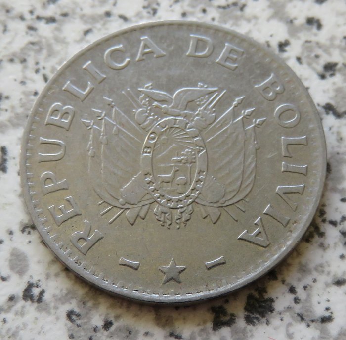  Bolivien 20 Centavos 1987   