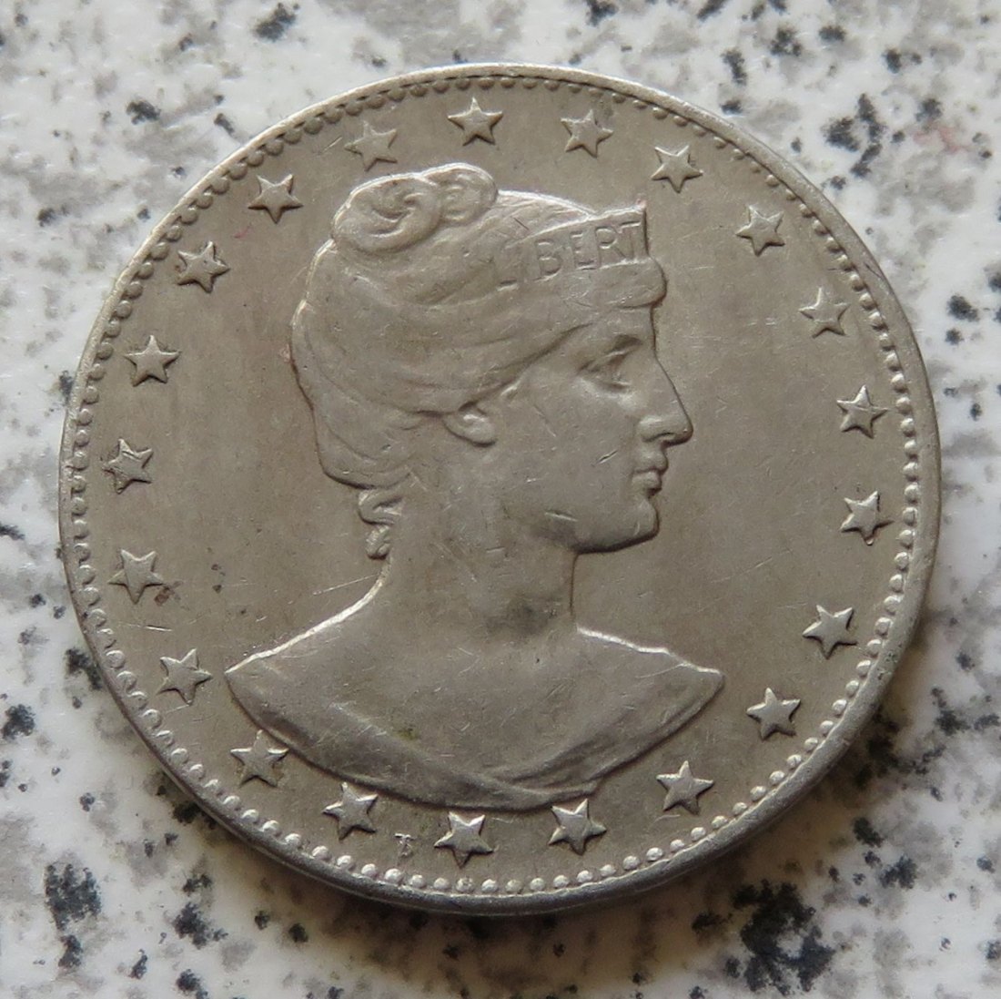  Brasilien 100 Reis 1901   