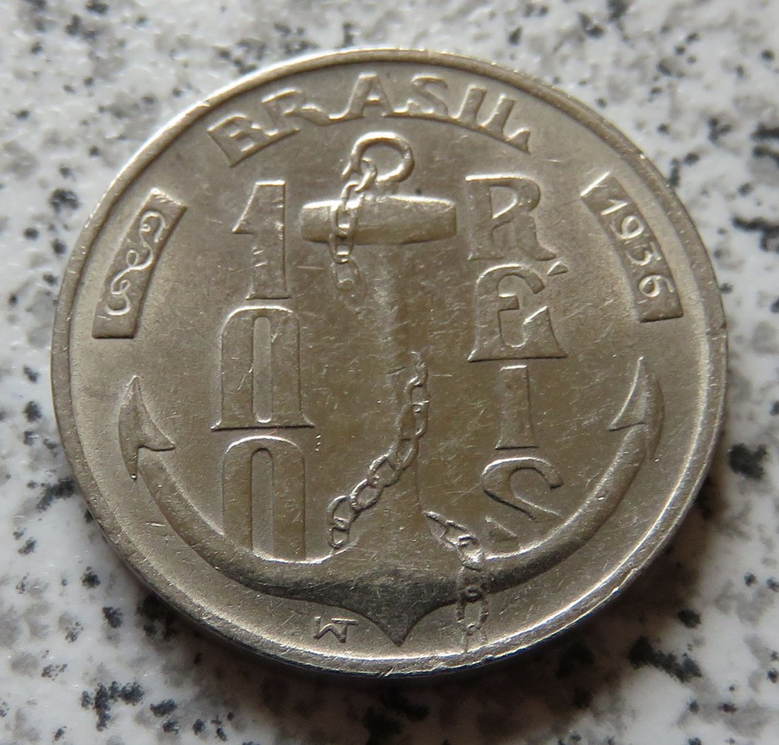  Brasilien 100 Reis 1936   