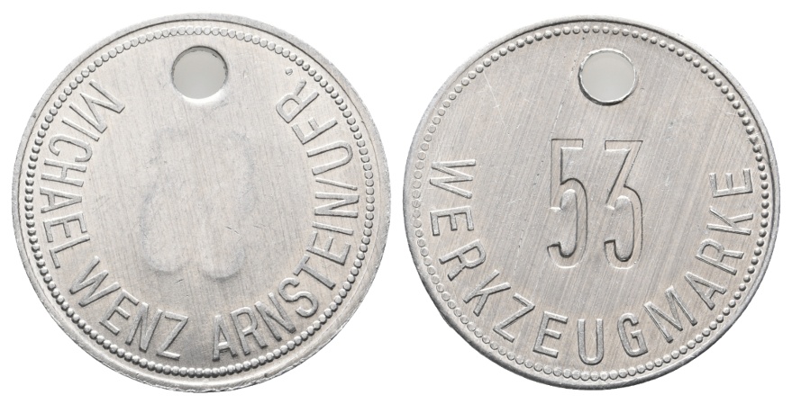  Bayern, Arnstein/UFR. Michael Wenz, Werkzeugmarke 53; Menzel -   