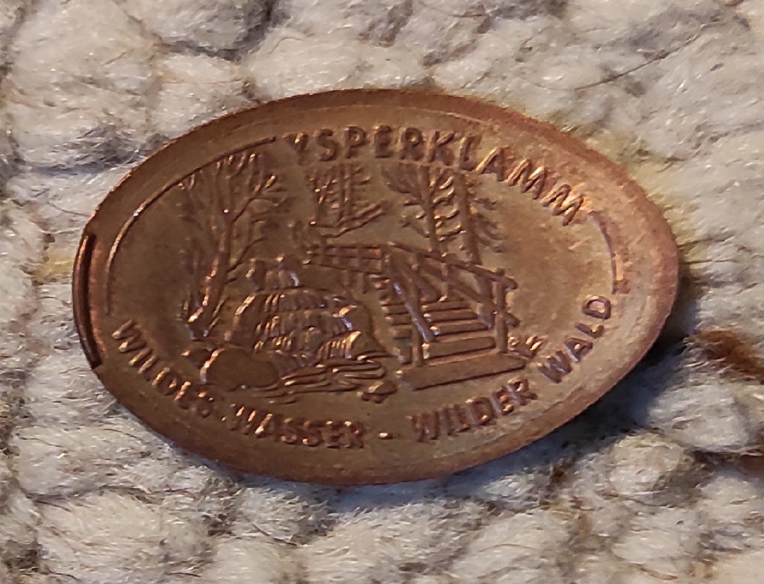  Elongated Coin Ysperklamm Österreich   