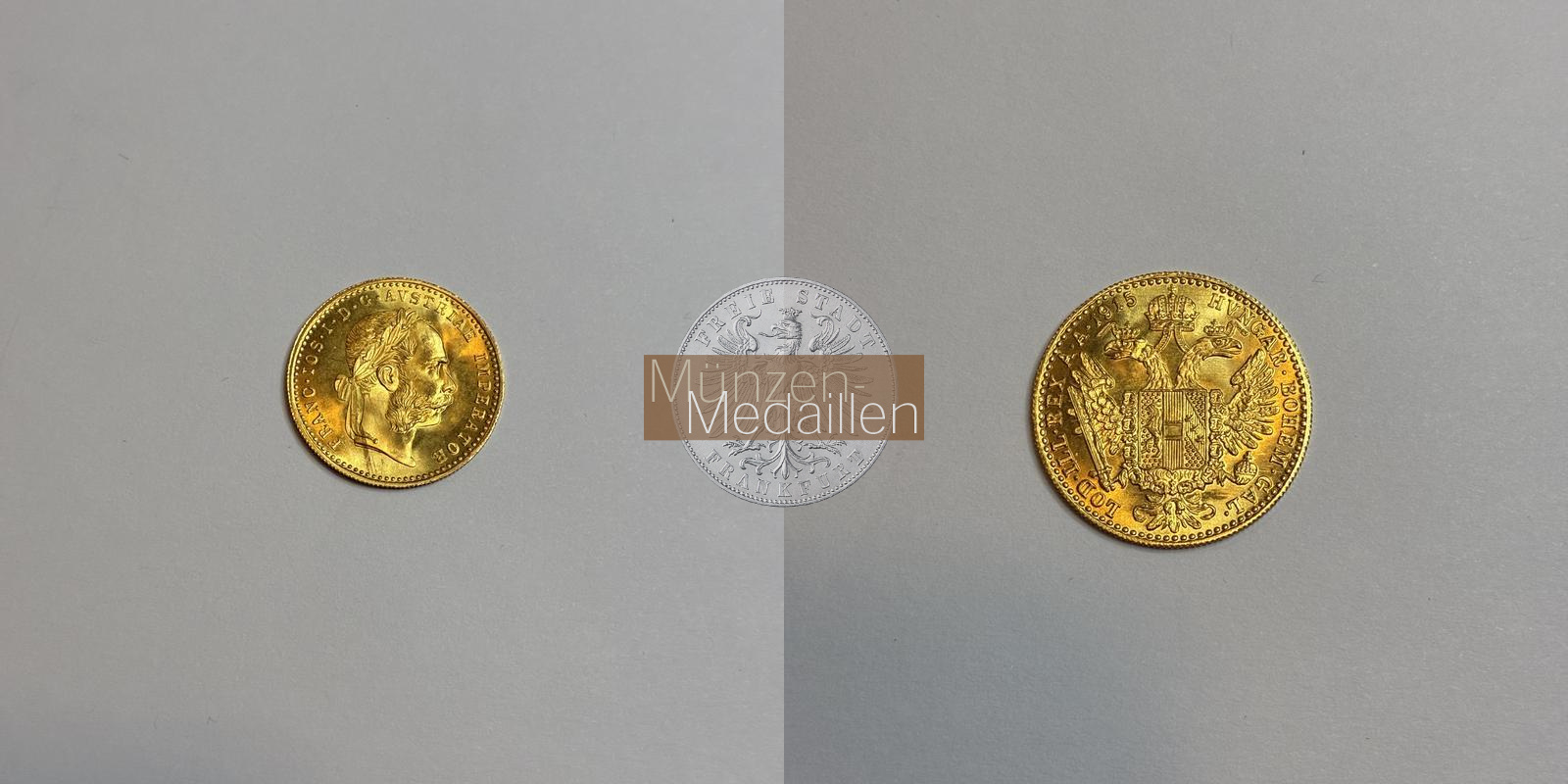 Österreich-Ungarn, Franz Joseph I. MM-Frankfurt Feingold: 3,44g Dukat 1915 NP 