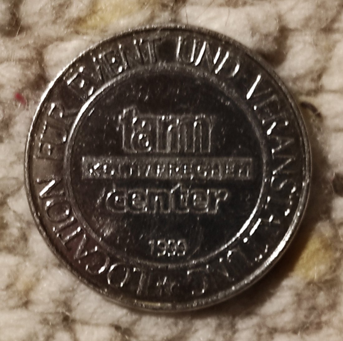  Münze Tarm Center 1999 Location für Veranstaltungen   