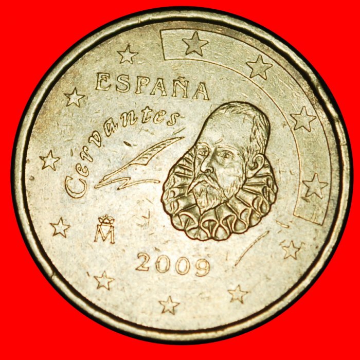  Ⰿ GOOSE QUILL (2007-2025): SPAIN ★ 10 EURO CENTS 2009! DISCOVERY COIN! ★LOW START ★ NO RESERVE!   
