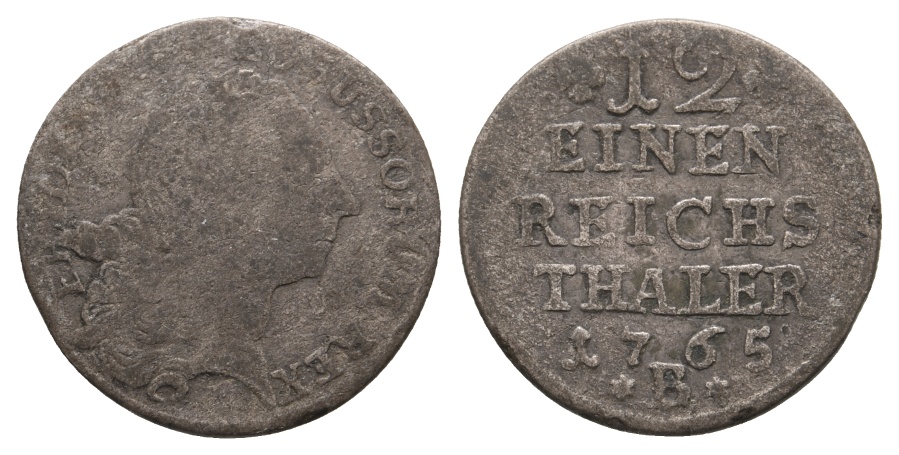 Altdeutschland; Kleinmünze 1765   