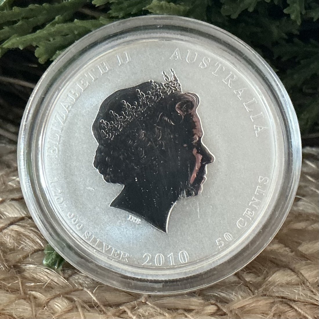  Australien 1x 1/2 Oz Lunar II 2010 Tiger Farbe/Colour (1)   