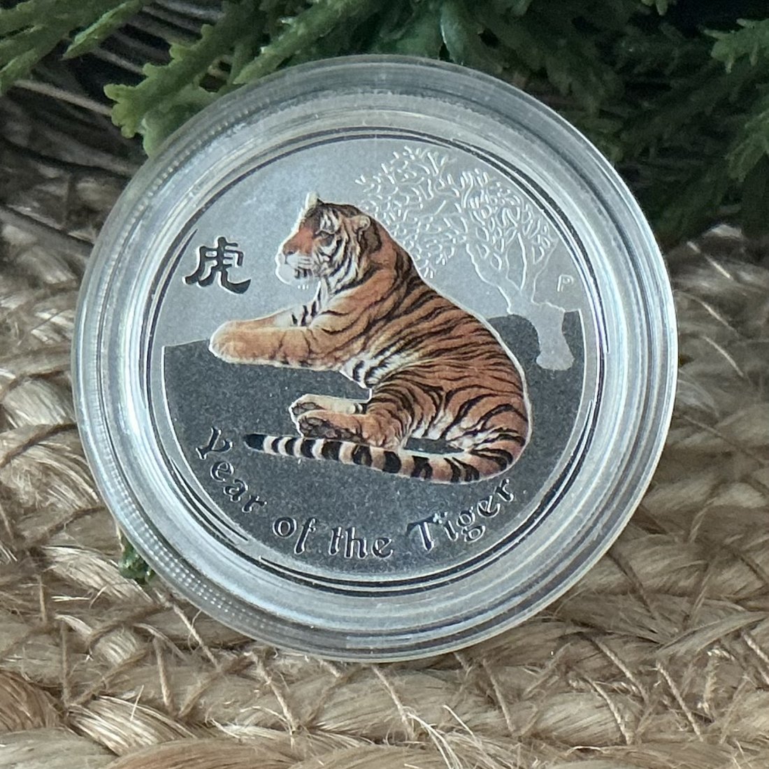 Australien 1x 1/2 Oz Lunar II 2010 Tiger Farbe/Colour (2)