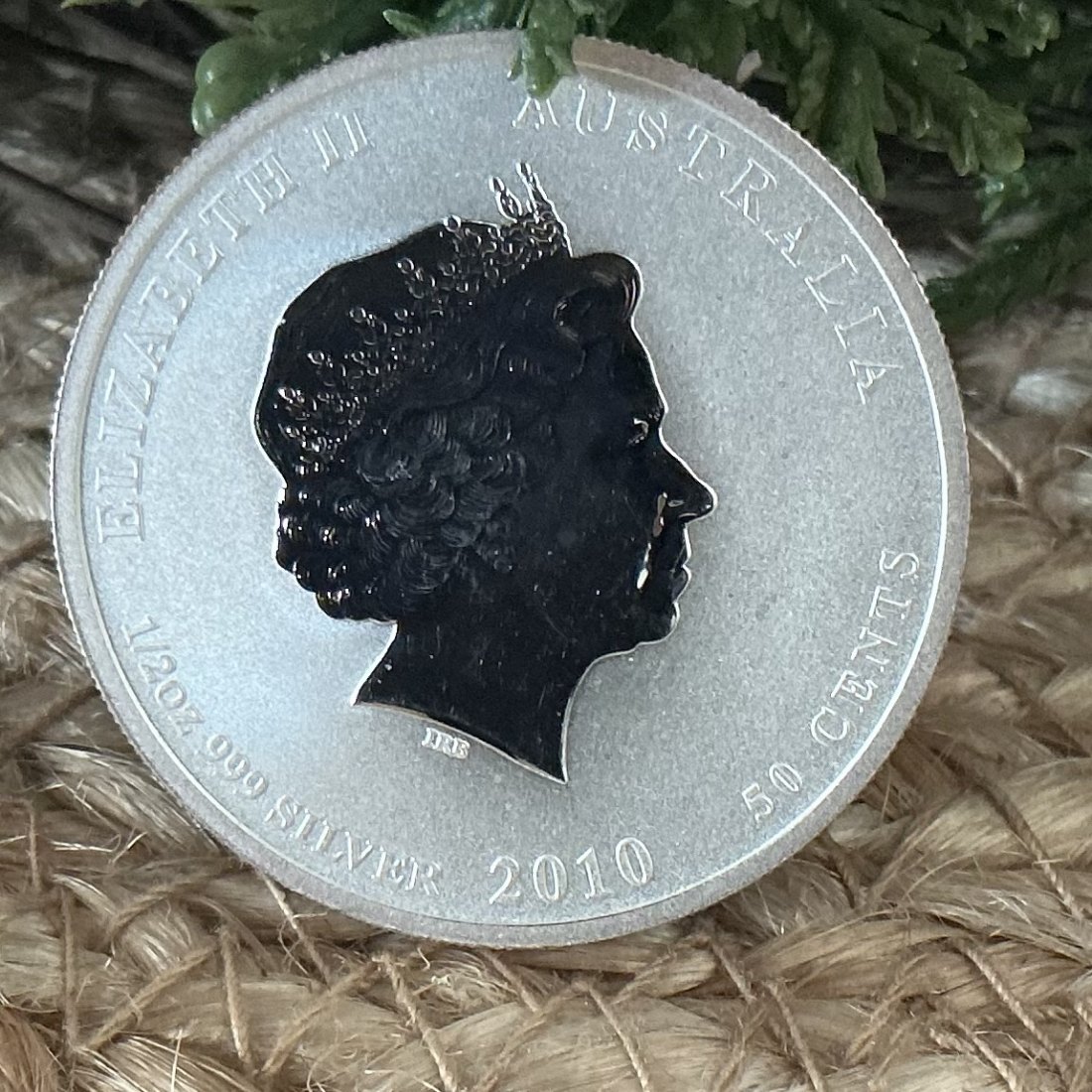  Australien 1x 1/2 Oz Lunar II 2010 Tiger Farbe/Colour (3)   