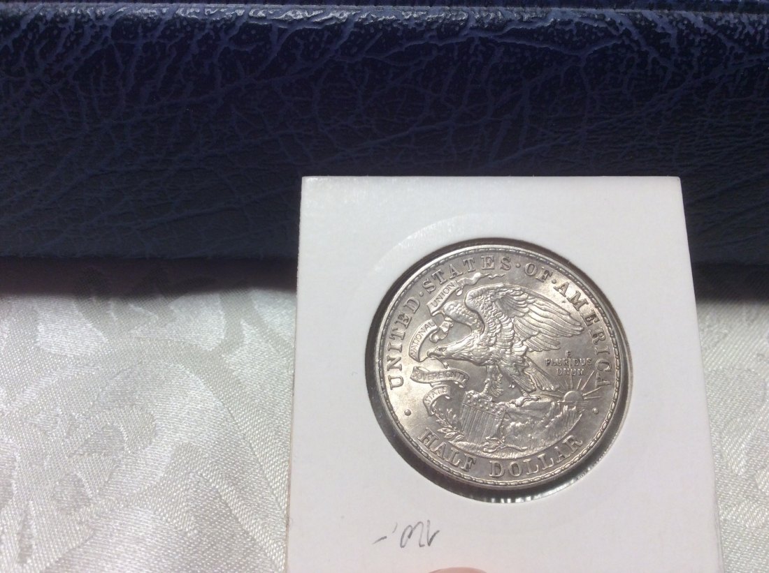 USA Halfdollar 1918 Illinois sehr gut erhalten.   