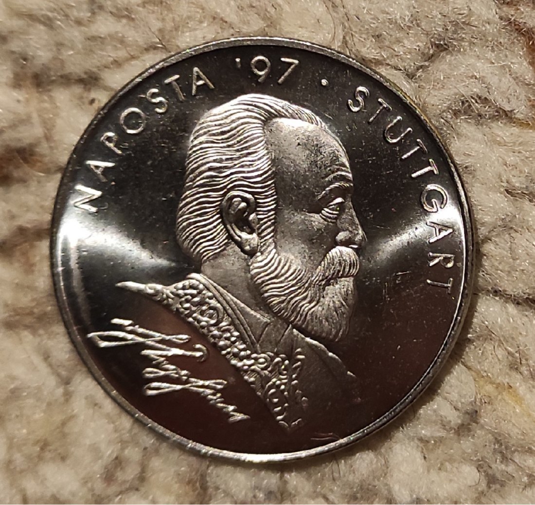  Deutschland 5 1/2 Euro, Naposta Stuttgart 1997   