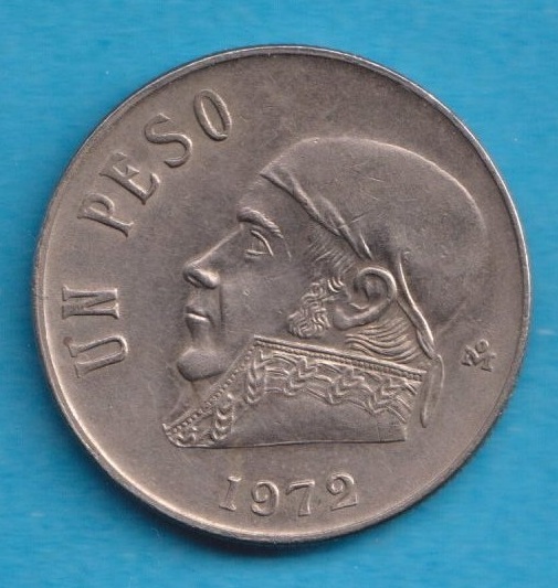  Mexiko 1 Peso 1972   