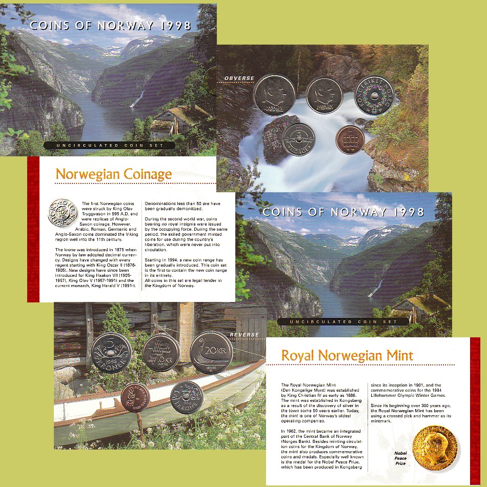  Offizieller KMS Norwegen 1998   