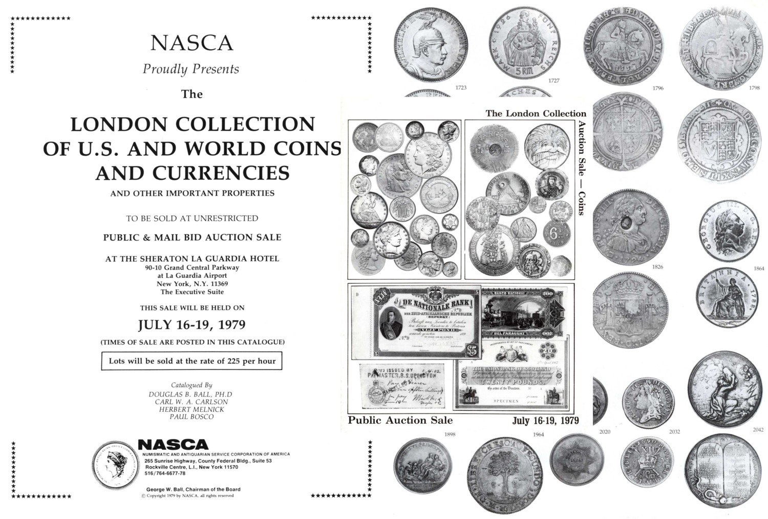 NASCA (New York) Auction Sale 21 (1979) The London Collection of U.S. and World Coins and Currencies
