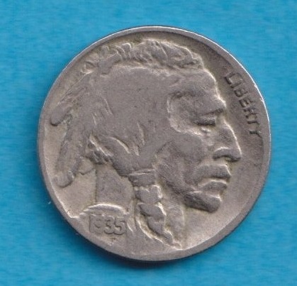  USA Cents 1935 Indian Head oder Buffalo   