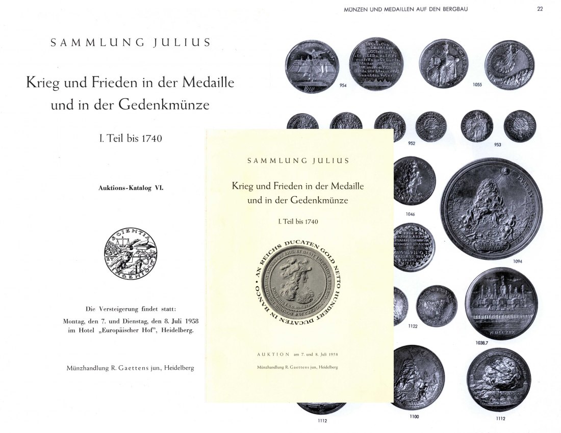  Gaettens Heidelberg - (1958) Die Sammlung JULIUS – „Krieg und Frieden“ Teil 1+2   