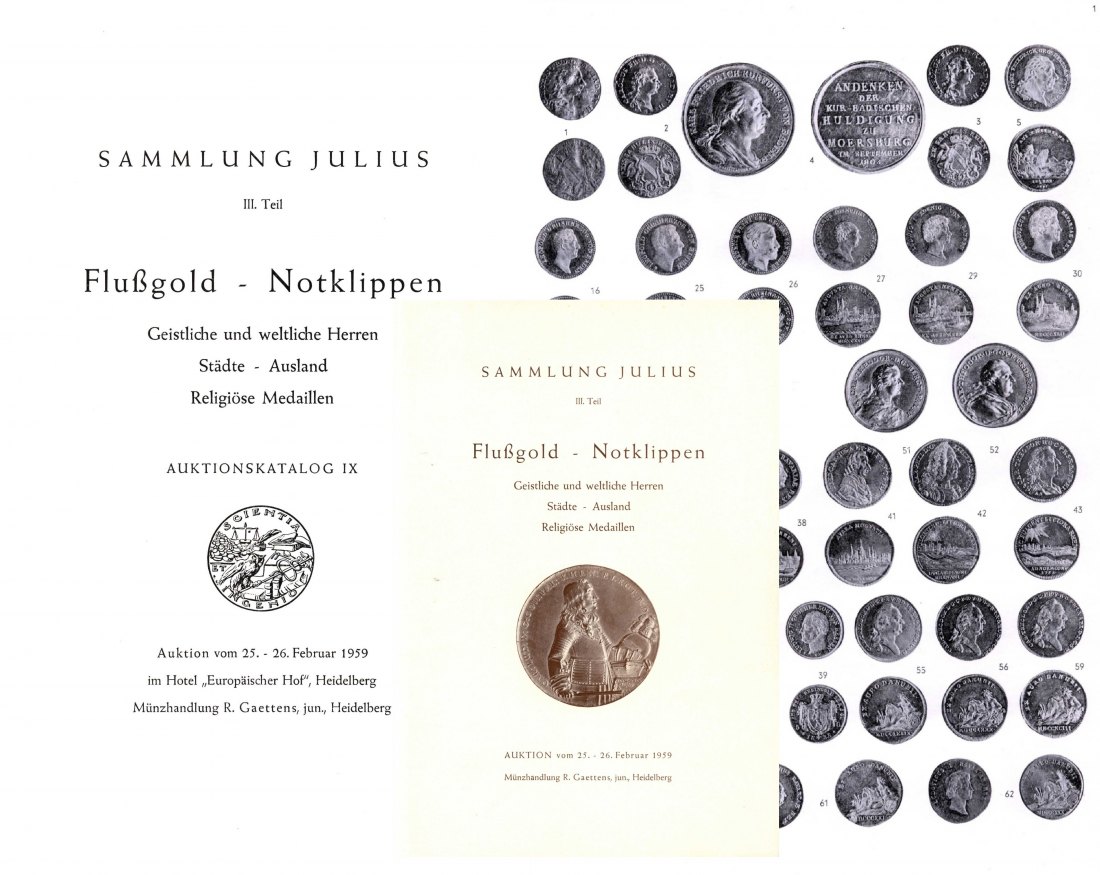  Gaettens Heidelberg - (1959) Die Sammlung JULIUS Teil 3 – Flußgold & Notklippen   