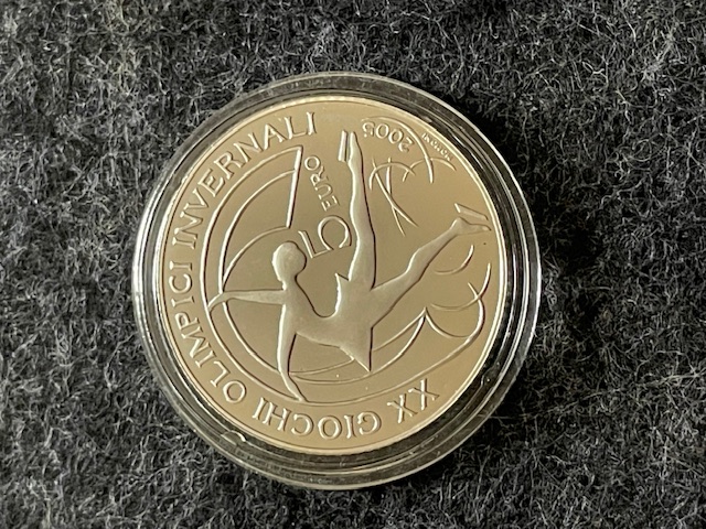  Italien 5 Euro Silbermünze 2005 in Originalkapsel   
