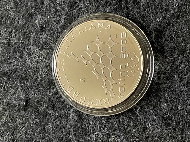  Italien 5 Euro Silbermünze 2005 in Originalkapsel   