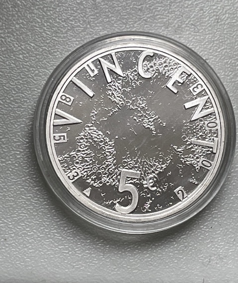  NIEDERLANDE 5 EURO SILBERMÜNZE 2003 - VINCENT VAN GOGH   