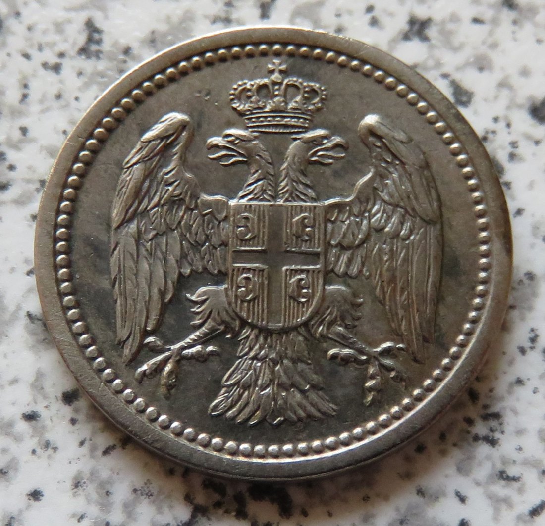  Serbien 10 Para 1912   