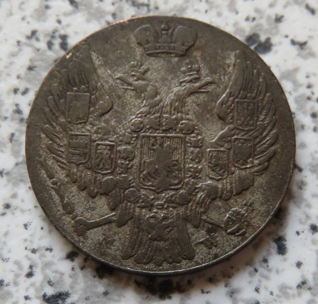  Polen 10 Groszy 1840 MW   