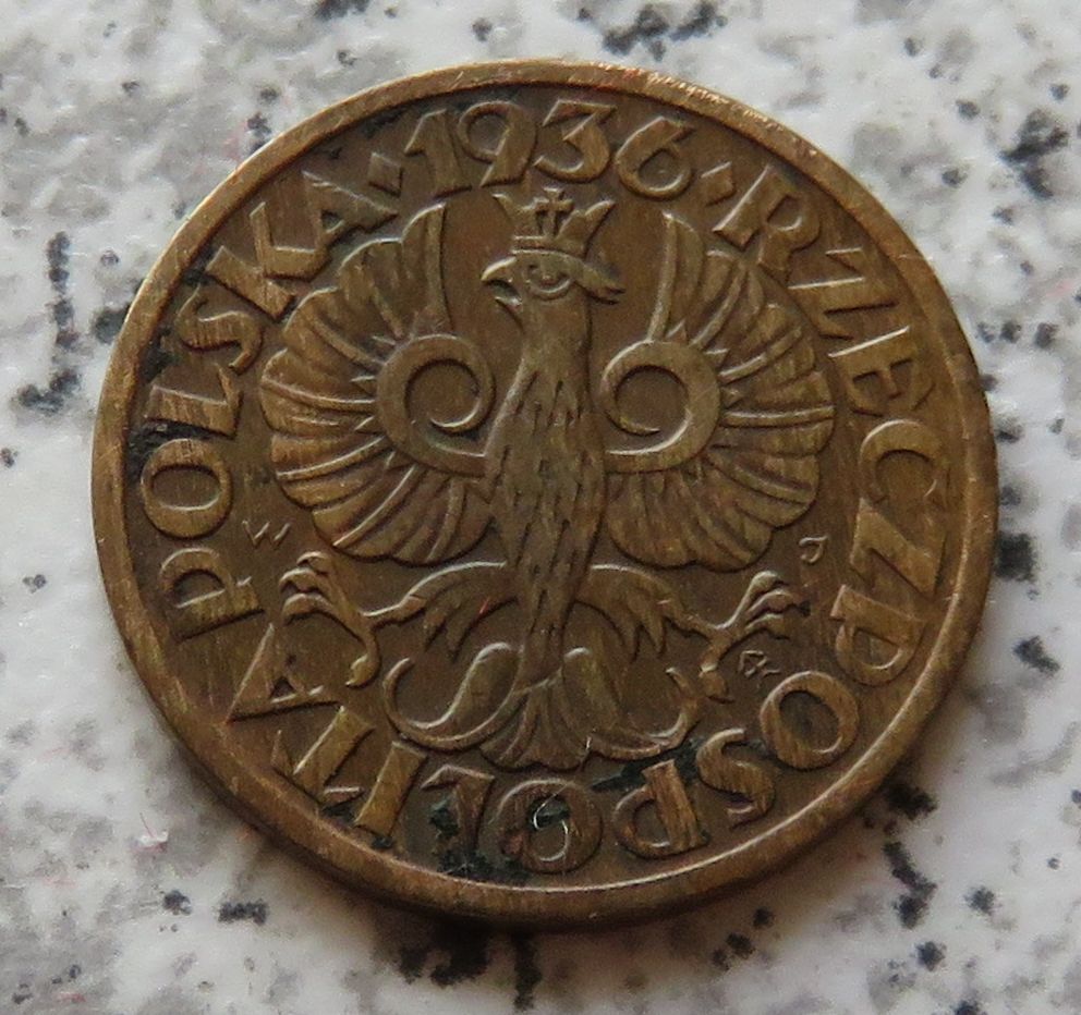  Polen 1 Grosz 1936   