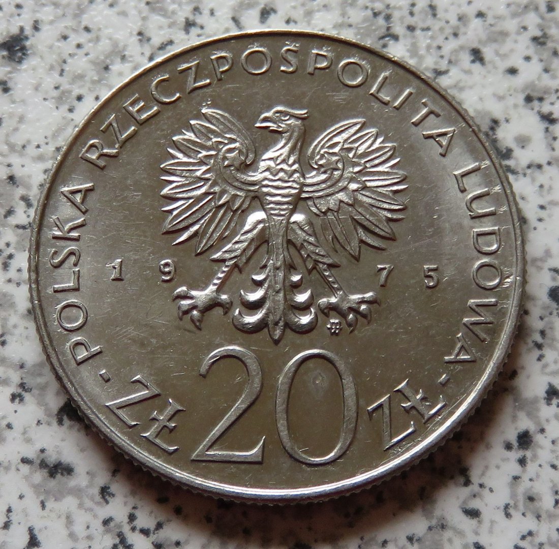  Polen 20 Zloty 1975   