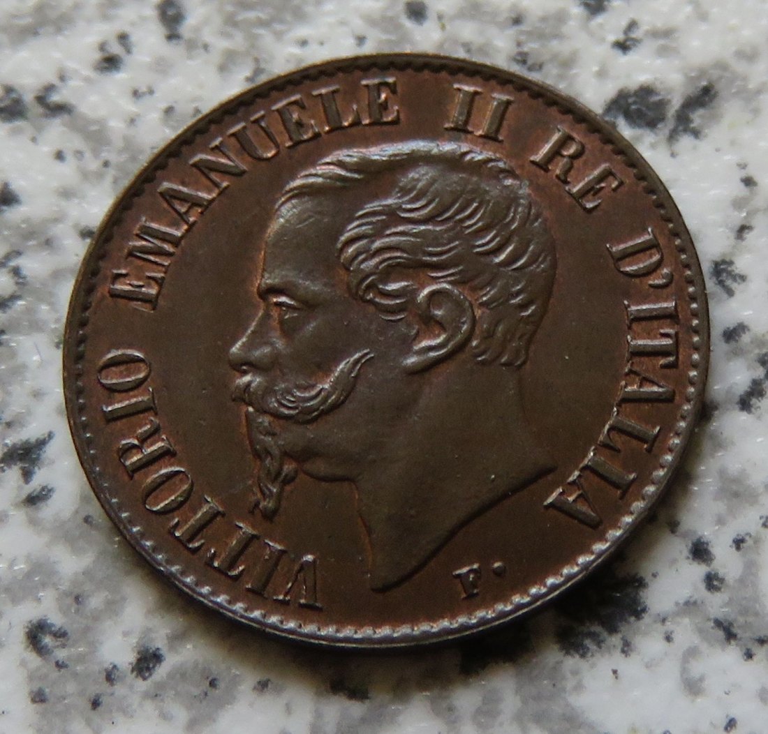  Italien 1 Centesimo 1867 M, funz/unz   