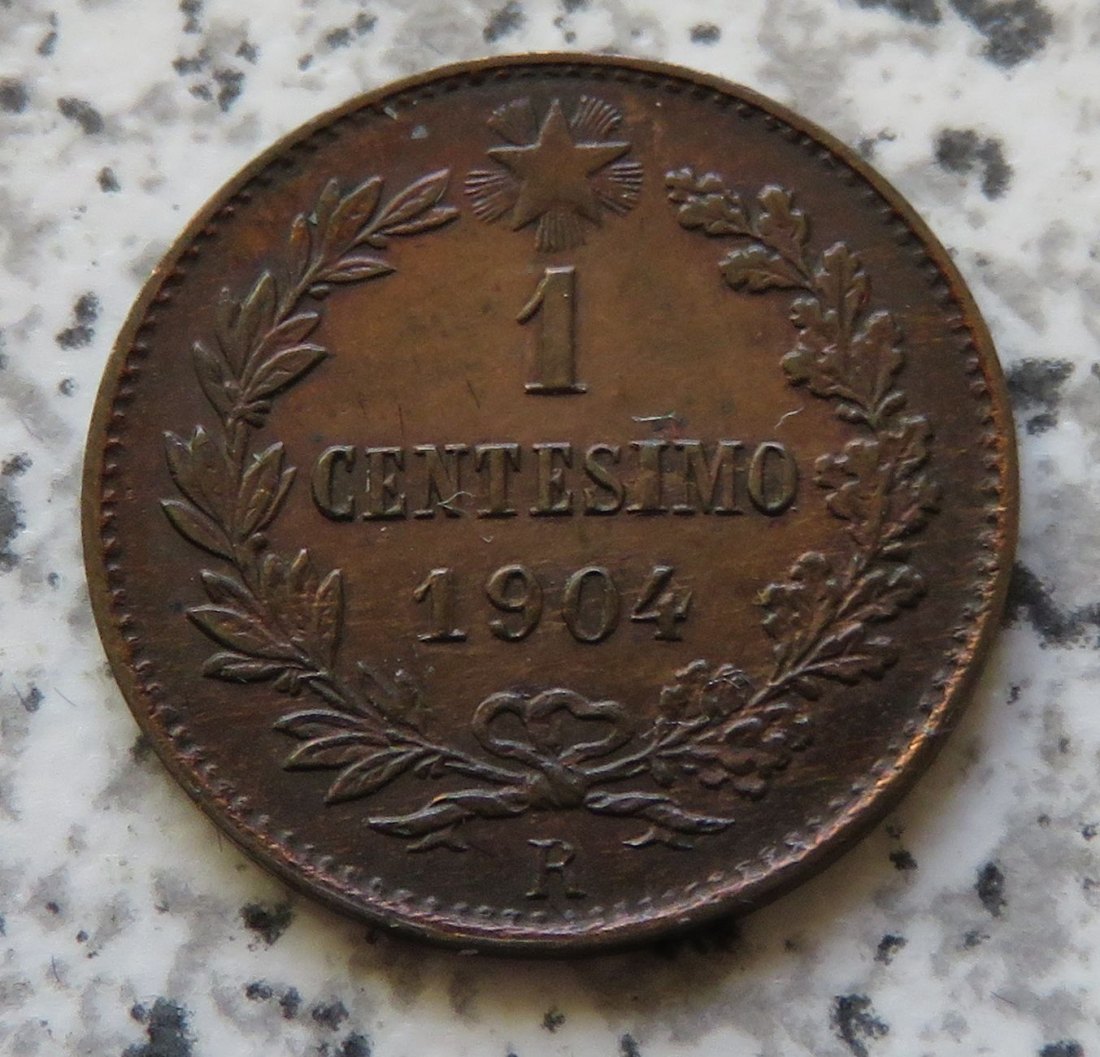  Italien 1 Centesimo 1904 R   