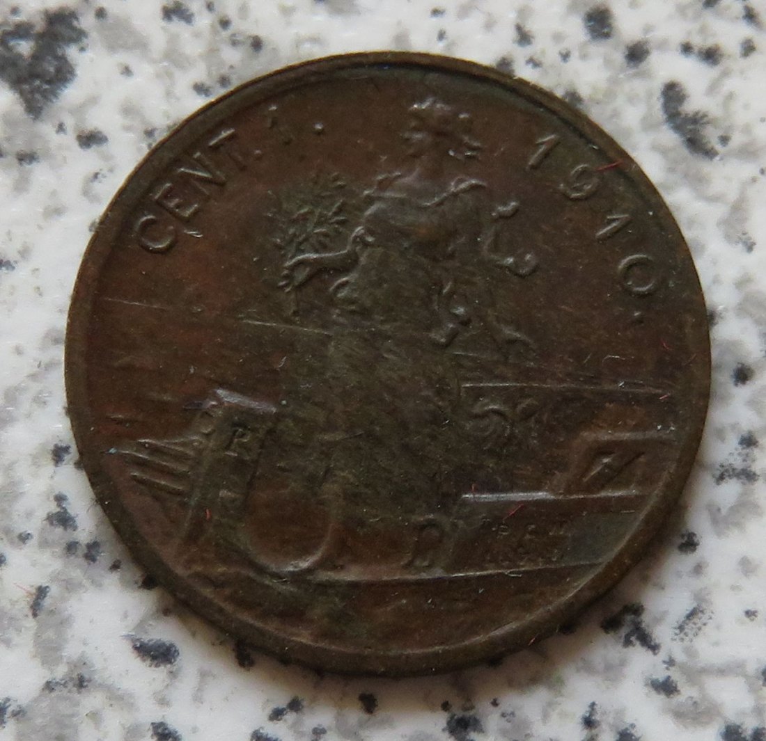  Italien 1 Centesimo 1910 R   