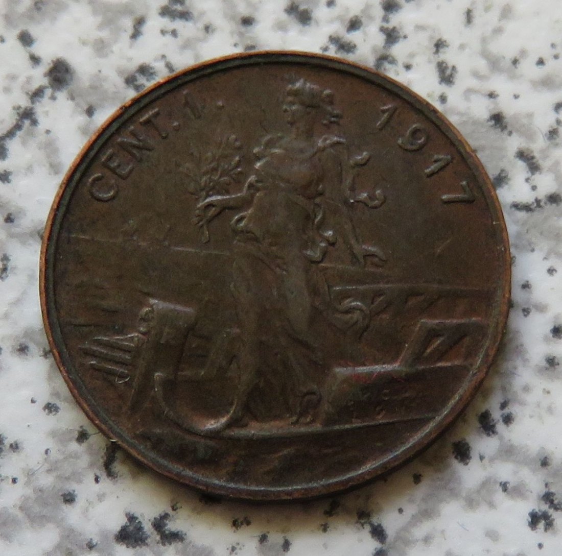  Italien 1 Centesimo 1917 R   