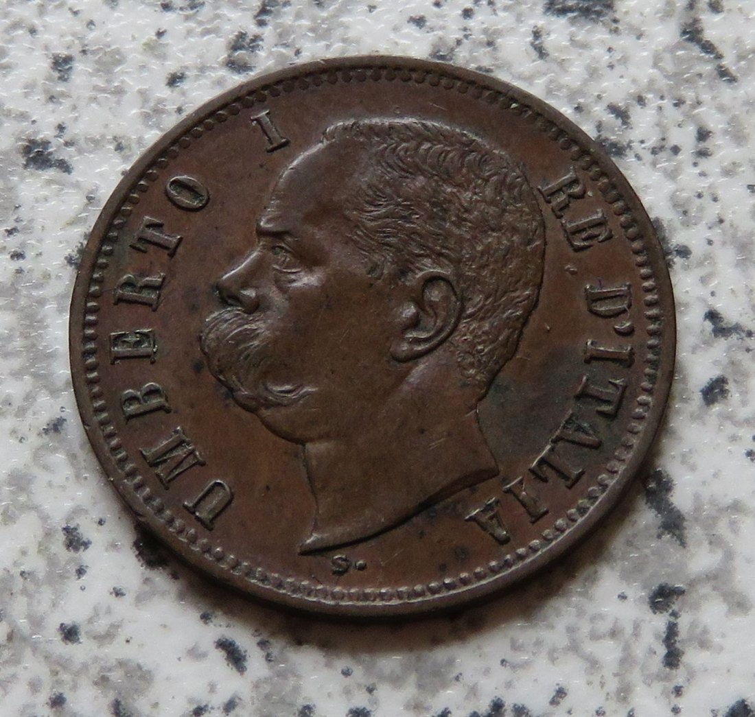  Italien 2 Centesimi 1898 R   